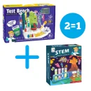 OGROMNY ZESTAW MAŁY CHEMIK LABOLATORIUM NAUKOWY XXXL EDUKACYJNY EKSPERYMENT