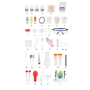 OGROMNY ZESTAW MAŁY CHEMIK LABOLATORIUM NAUKOWY XXXL EDUKACYJNY EKSPERYMENT