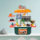 Duży Zestaw Dinozaurów w Walizce-Stoliku 36 elementów – Park Dinozaurów Mega Box