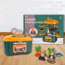 Duży Zestaw Dinozaurów w Walizce-Stoliku 36 elementów – Park Dinozaurów Mega Box