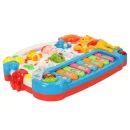 PIANINKO ORGANKI DLA DZIECI Z ODGŁOSAMI ZWIERZĄT INTERAKTYWNE ŚWIATŁA DŹWIĘKI