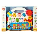 PIANINKO ORGANKI DLA DZIECI Z ODGŁOSAMI ZWIERZĄT INTERAKTYWNE ŚWIATŁA DŹWIĘKI