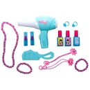 Toaletka dla dziewczynki z LED, suszarką, biżuterią i dźwiękami - Mała Księżniczka