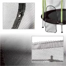 Trampolina do  domu ogród 1-os. 140 cm ZIELONA z siatką + 10 piłek GRATIS!