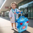 Zabawka Lekarska w Walizce – Zestaw Medyczny z LED dla Dzieci