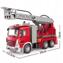 WÓZ STRAŻACKI STRAŻ POŻARNA ZABAWKA POJAZD STRAŻY POŻARNEJ DŹWIĘK + ŚWIATŁA