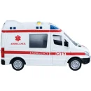 Ambulans Karetka Ratunkowa 1:16 z Efektami Świetlnymi i Dźwiękowymi Otwierane Drzwi – Realistyczna Zabawa dla Dzieci!