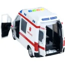 Ambulans Karetka Ratunkowa 1:16 z Efektami Świetlnymi i Dźwiękowymi Otwierane Drzwi – Realistyczna Zabawa dla Dzieci!