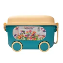 Duże Klocki Kwiatki XXXL - Zestaw Konstrukcyjny Ogród 139 el. z Kufrem | Kreatywna Zabawa dla Dzieci