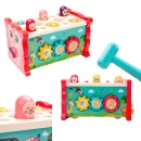 ZABAWKA EDUKACYJNA SENSORYCZNA DLA DZIECI INTERAKTYWNA WBIJAK Z MŁOTECZKIEM