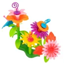 Duże Klocki Kwiatki XXXL - Zestaw Konstrukcyjny Ogród 139 el. z Kufrem | Kreatywna Zabawa dla Dzieci