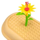 Duże Klocki Kwiatki XXXL - Zestaw Konstrukcyjny Ogród 139 el. z Kufrem | Kreatywna Zabawa dla Dzieci