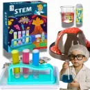 ZESTAW MAŁY CHEMIK EDUKACYJNY 14 EKSPERYMENTÓW NAUKOWYCH WYBUCHOWY WULKAN