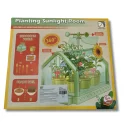 Mini Ogródek dla Dzieci - Szklarnia z Automatycznym Podlewaniem, Termometr i Sadzonki do Uprawy w Domu