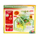 Mini Ogródek dla Dzieci - Szklarnia z Automatycznym Podlewaniem, Termometr i Sadzonki do Uprawy w Domu
