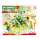 Mini Ogródek dla Dzieci - Szklarnia z Automatycznym Podlewaniem, Termometr i Sadzonki do Uprawy w Domu
