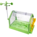 Mini Ogródek dla Dzieci - Szklarnia z Automatycznym Podlewaniem, Termometr i Sadzonki do Uprawy w Domu