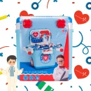 Zabawka Lekarska w Walizce – Zestaw Medyczny z LED dla Dzieci