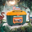 Duży Zestaw Dinozaurów w Walizce-Stoliku 36 elementów – Park Dinozaurów Mega Box