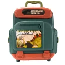 DUŻY ZESTAW DINOZAURÓW JAJA FIGURKI W WALIZCE PLECAKU WULKAN DINOZAURY XXXL