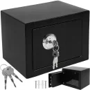 Sejf Domowy Biurowy Skrytka Kasetka na Klucz Mocny Solidny + 3 KLUCZE