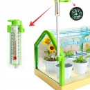 Mini Ogródek dla Dzieci - Szklarnia z Automatycznym Podlewaniem, Termometr i Sadzonki do Uprawy w Domu