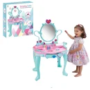 Toaletka dla dziewczynki z LED, suszarką, biżuterią i dźwiękami - Mała Księżniczka