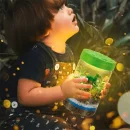 HODOWLA DINOZAURÓW TERRARIUM PROJEKTOR LAMPKA NOCNA DINOZAURY ROŚLINY LED