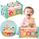 ZABAWKA EDUKACYJNA SENSORYCZNA DLA DZIECI INTERAKTYWNA WBIJAK Z MŁOTECZKIEM