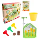 Mini Ogródek dla Dzieci - Szklarnia z Automatycznym Podlewaniem, Termometr i Sadzonki do Uprawy w Domu