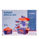 Zestaw Mały Lekarz 33 elementy – Walizka z Gabinetem Lekarskim Dla Dzieci