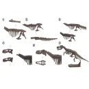 Mały chemik wybuchowy wulkan erupcja dinozaury zestaw 2w1