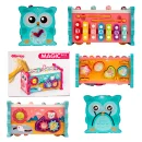 Cymbałki Edukacyjne dla Dziecka - Interaktywna Zabawka z Młoteczkiem i Wbijakiem