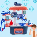 Zestaw Mały Lekarz 33 elementy – Walizka z Gabinetem Lekarskim Dla Dzieci