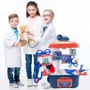 Zestaw Mały Lekarz 33 elementy – Walizka z Gabinetem Lekarskim Dla Dzieci