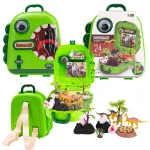 Zestaw Dinozaury w Plecaku - Przenośny Świat Dinozaurów