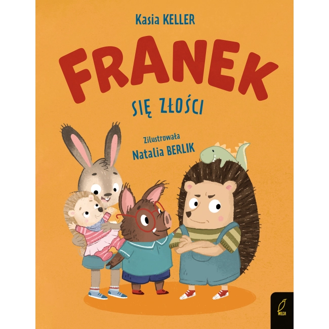 Franek się złości. Jeżyk Franek