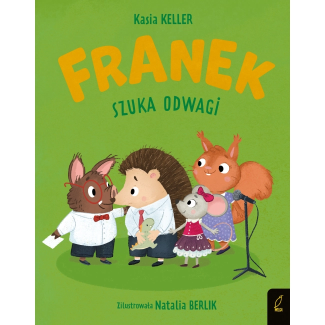 Franek szuka odwagi. Jeżyk Franek
