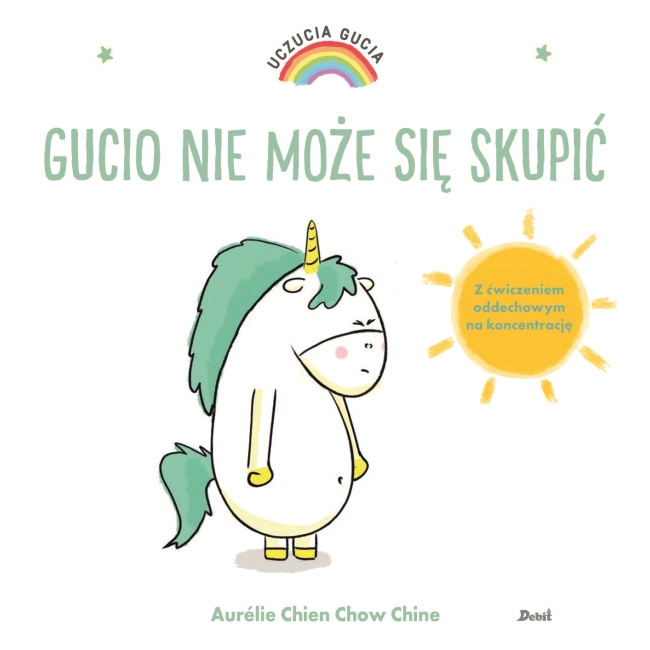 Gucio nie może się skupić. Uczucia Gucia wyd. 2023