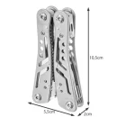 MULTITOOL Narzędzie Wielofunkcyjne 13W1 ZESTAW NARZĘDZI SCYZORYK + 11 BITÓW