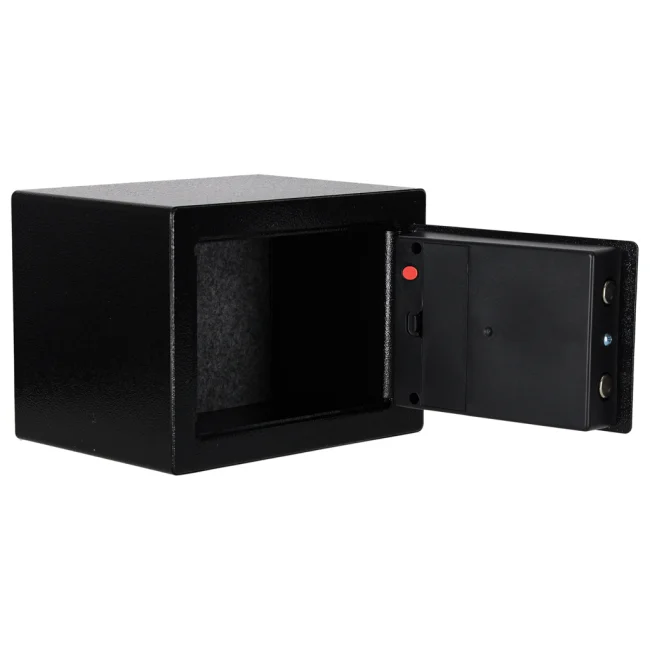 Sejf Elektroniczny na Biżuterię i Gotówkę z Kodem PIN - Domowy Schowek 23x17cm