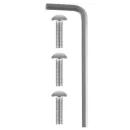 UCHWYT ROWEROWY ZACISKOWY NA TELEFON MONTOWANY NA KIEROWNICĘ ROWERU METAL